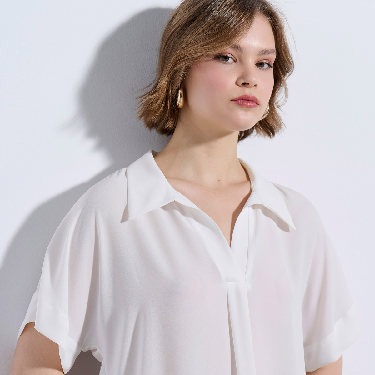 ΜΠΛΟΥΖΑ 3126138 OFF WHITE