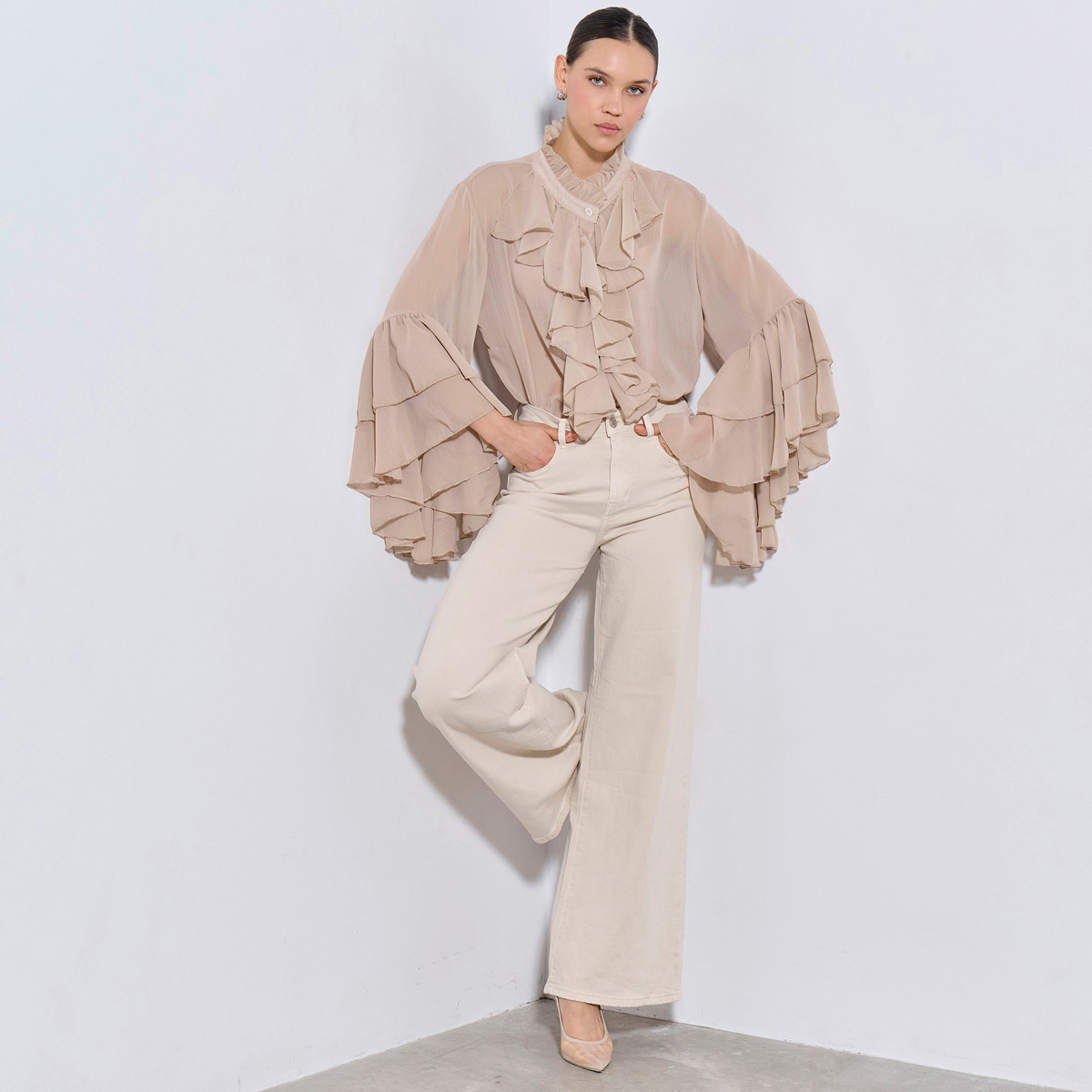 ΤΖΙΝ 2126405 BEIGE