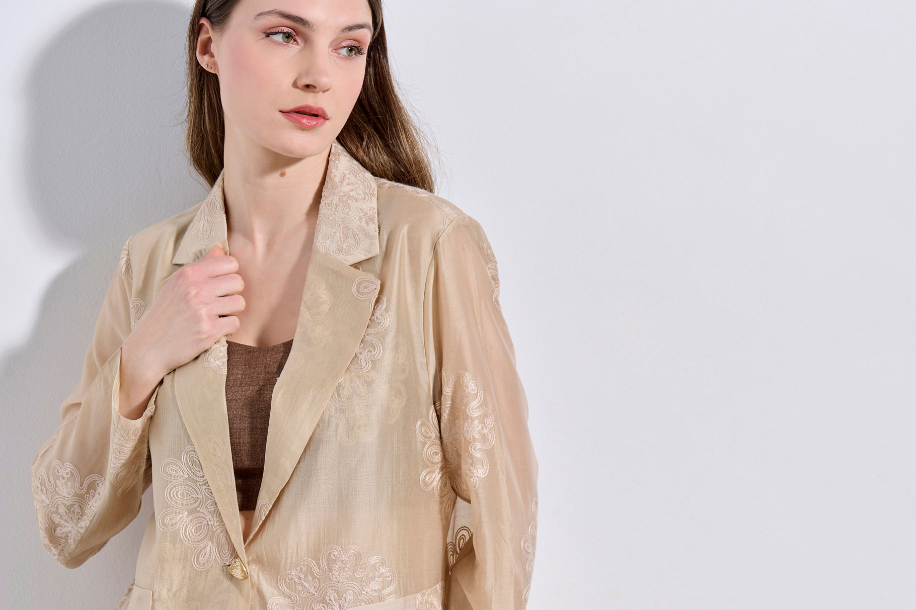 ΣΕΤ ΠΑΝΤΕΛΟΝΑ ΜΕ ΣΑΚΑΚΙ 2126203 BEIGE